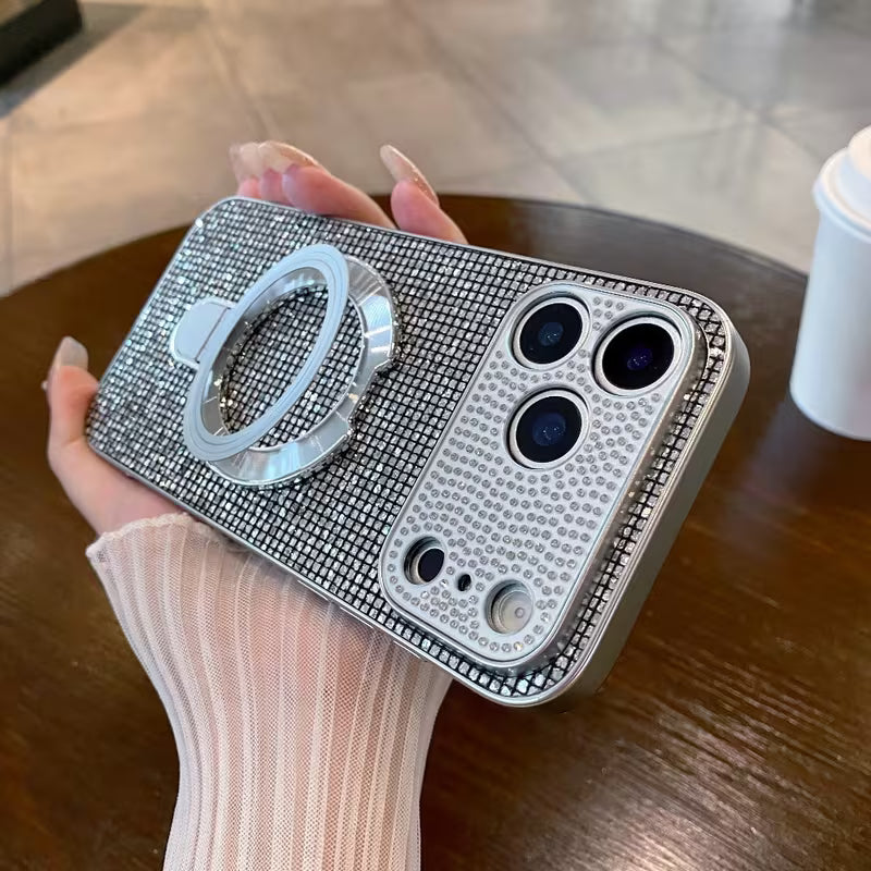 Dazzle Mesh Grip Ring Case