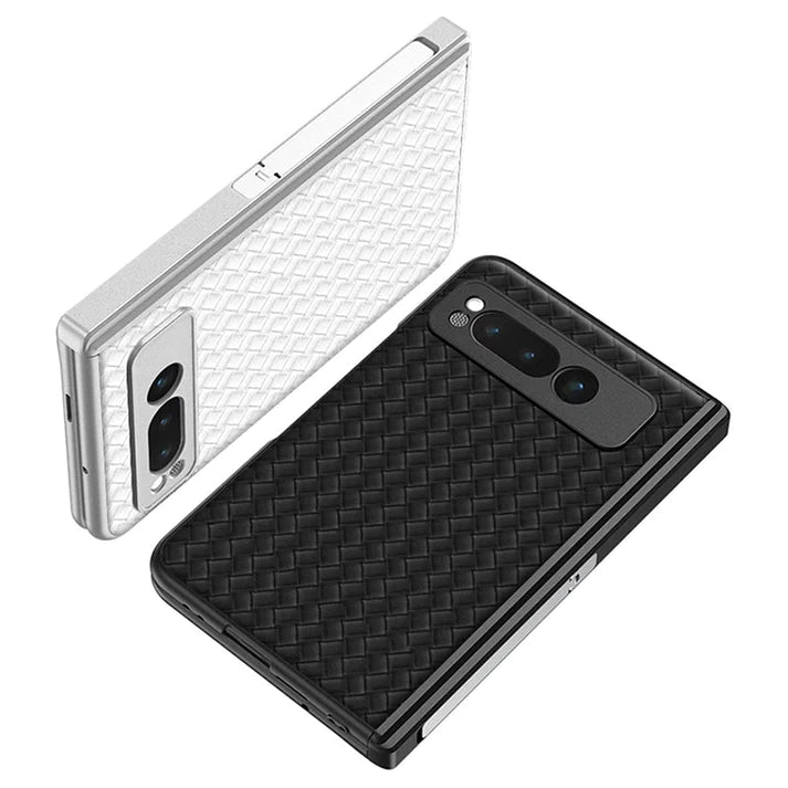 Google Pixel Fold Woven Pattern Stand Case