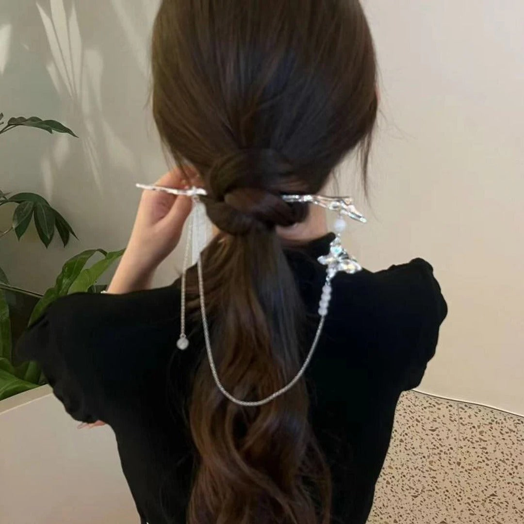 Classic Flutter Tassel Hairpin