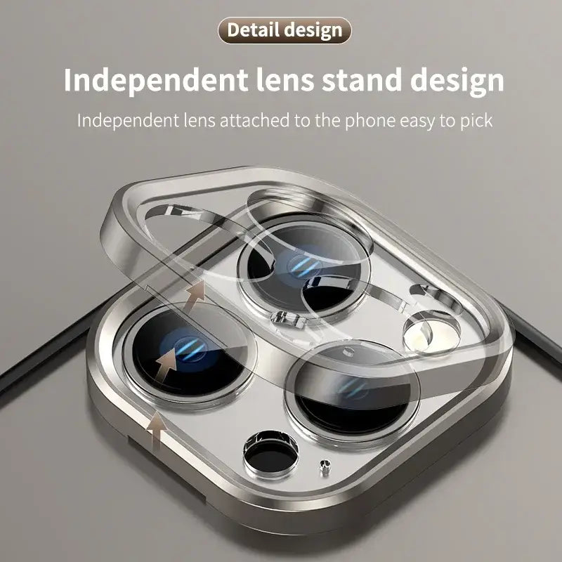 Resilient Hybrid Metal Frame Guard Case - iPhone