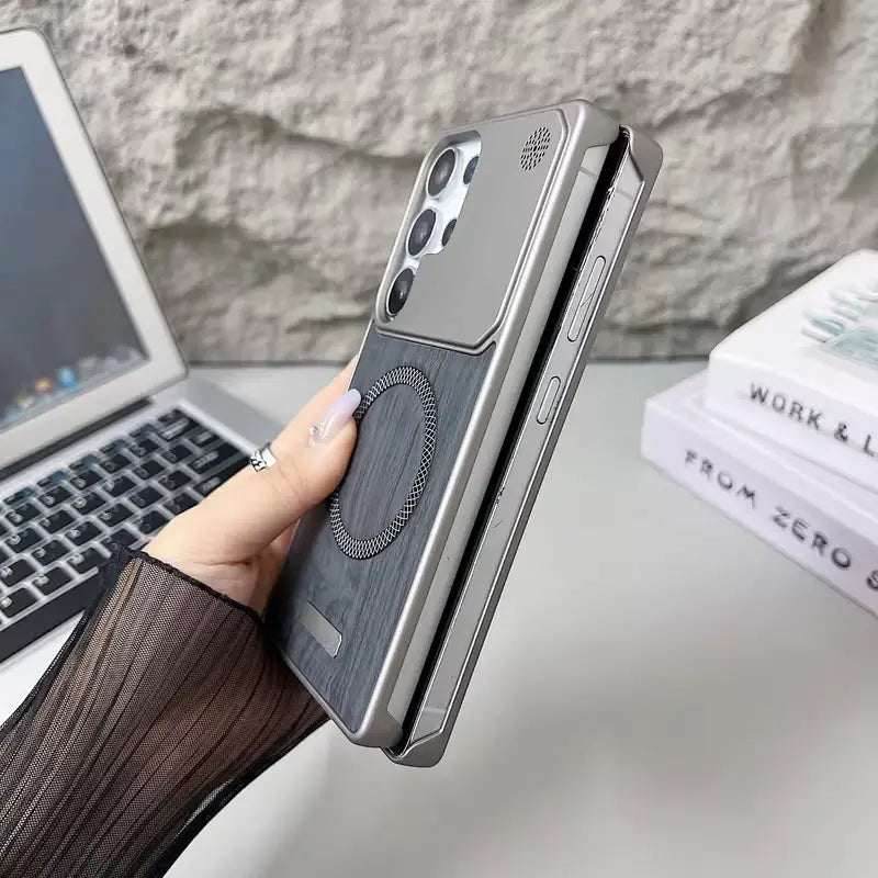 Galaxy S26 Ultra Contemporary MagSafe Wood Case