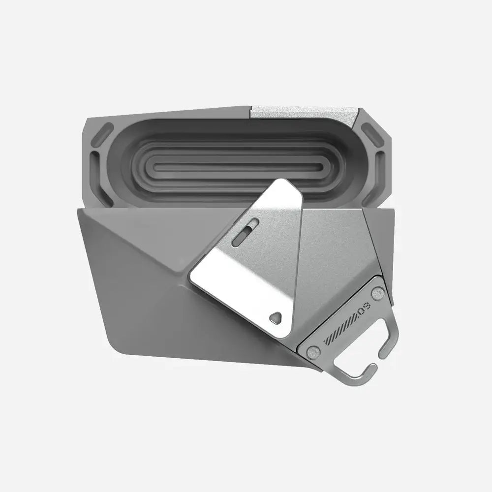 Geometric AirPods Pro Cases with Lock & Lanyard