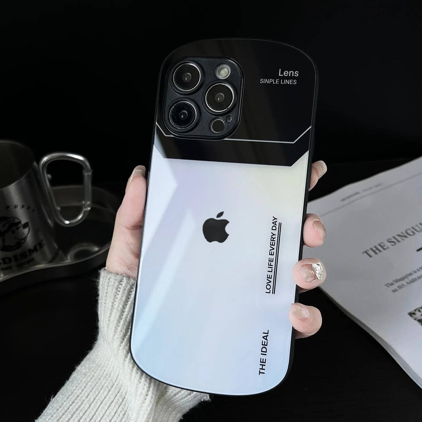 Gradient Glossy Mirror Finish Case - iPhone