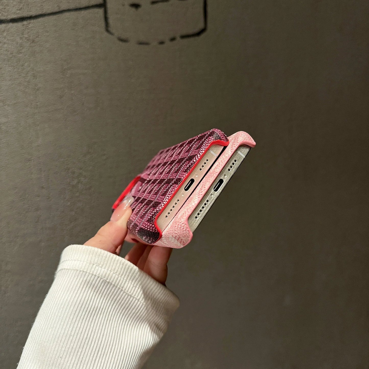 Hounds Tooth Pattern Case - iPhone