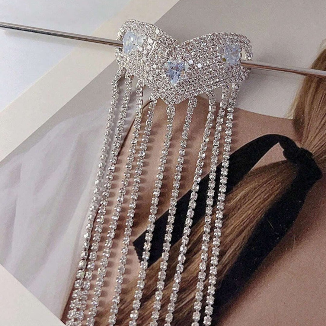 Heartshine Tassel Hairpin