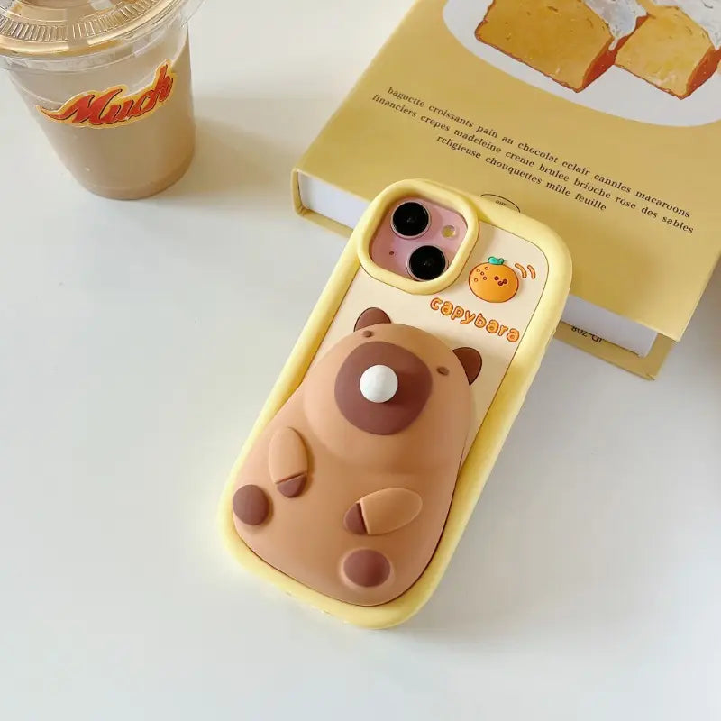 Adorable Capybara 3D Phone Case