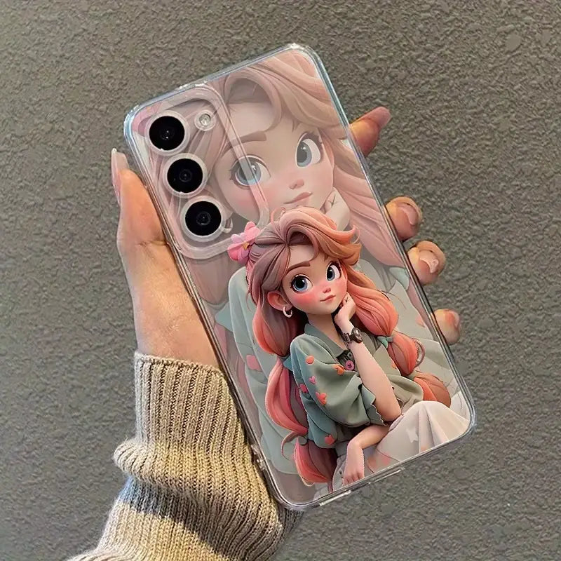 Elegant Princess Cartoon Phone Case - Samsung