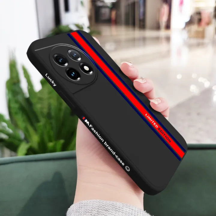 Crimson Stripes Flex Case - OnePlus