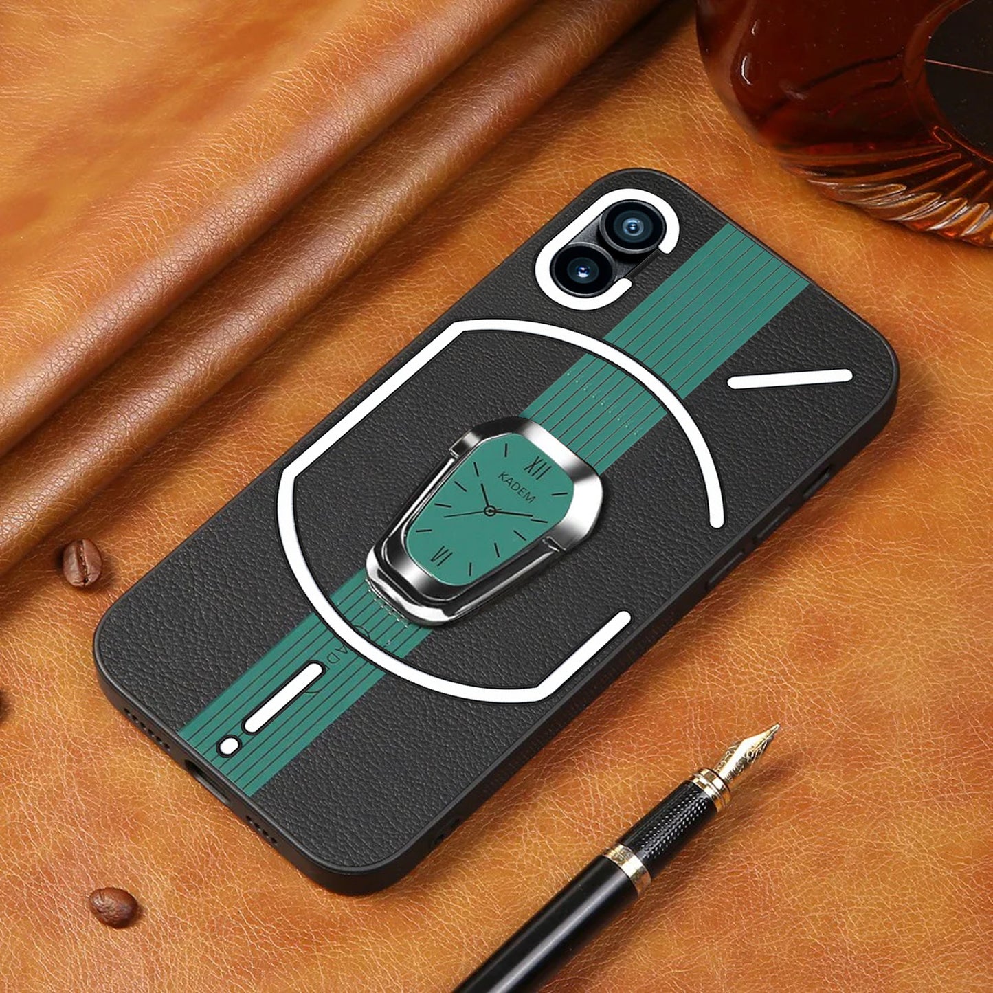 Elegant Watch Craft Ring Holder Case - Nothing