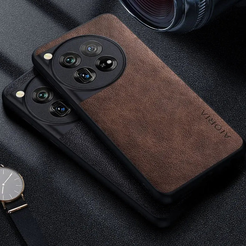 Shockproof Slim Leather Back Case - OnePlus