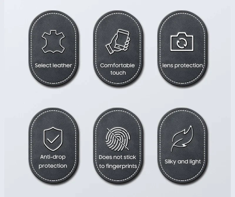 Matte Shield Anti Smudge Leather Case - Google Pixel