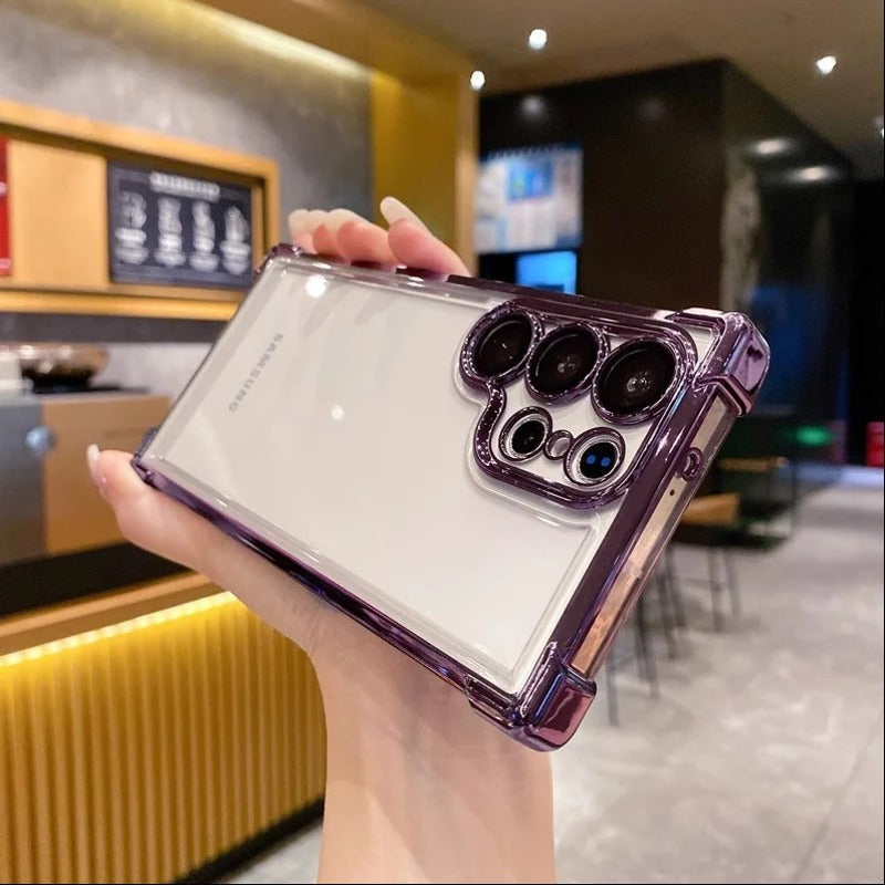 Shine Shield Corner Bumper Protection Case - Samsung