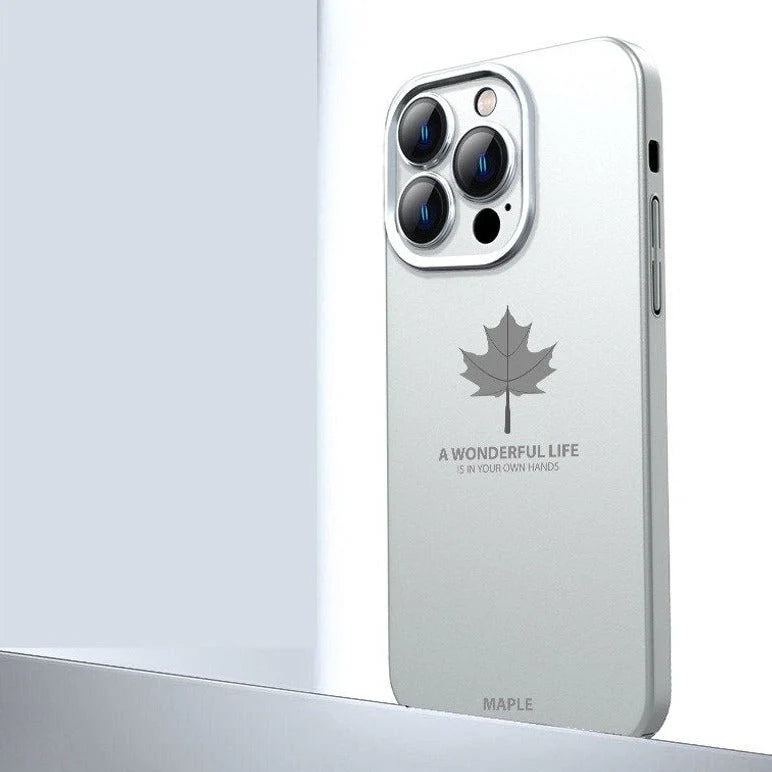Autumn Radiance Maple Leaf Matte Case - iPhone