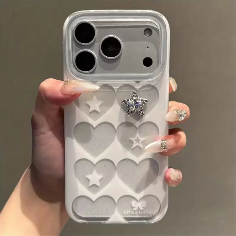 Sweet Hearts Star Glow Case