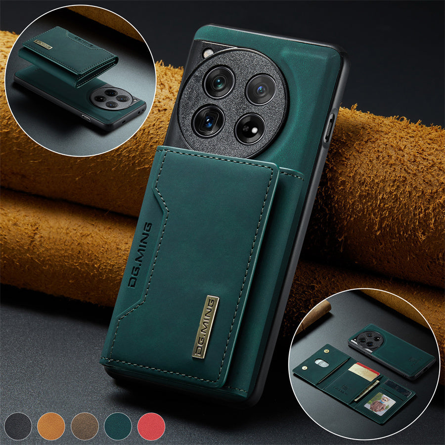 Lavish Leather Magnetic Wallet Case - OnePlus