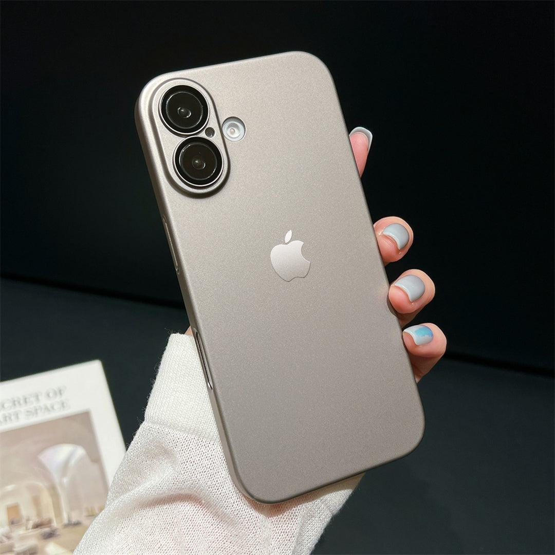 Classic Matte Lens Protection Case - iPhone