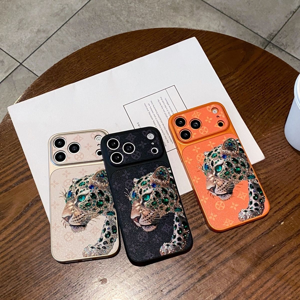 Emerald Leopard Luxe Case