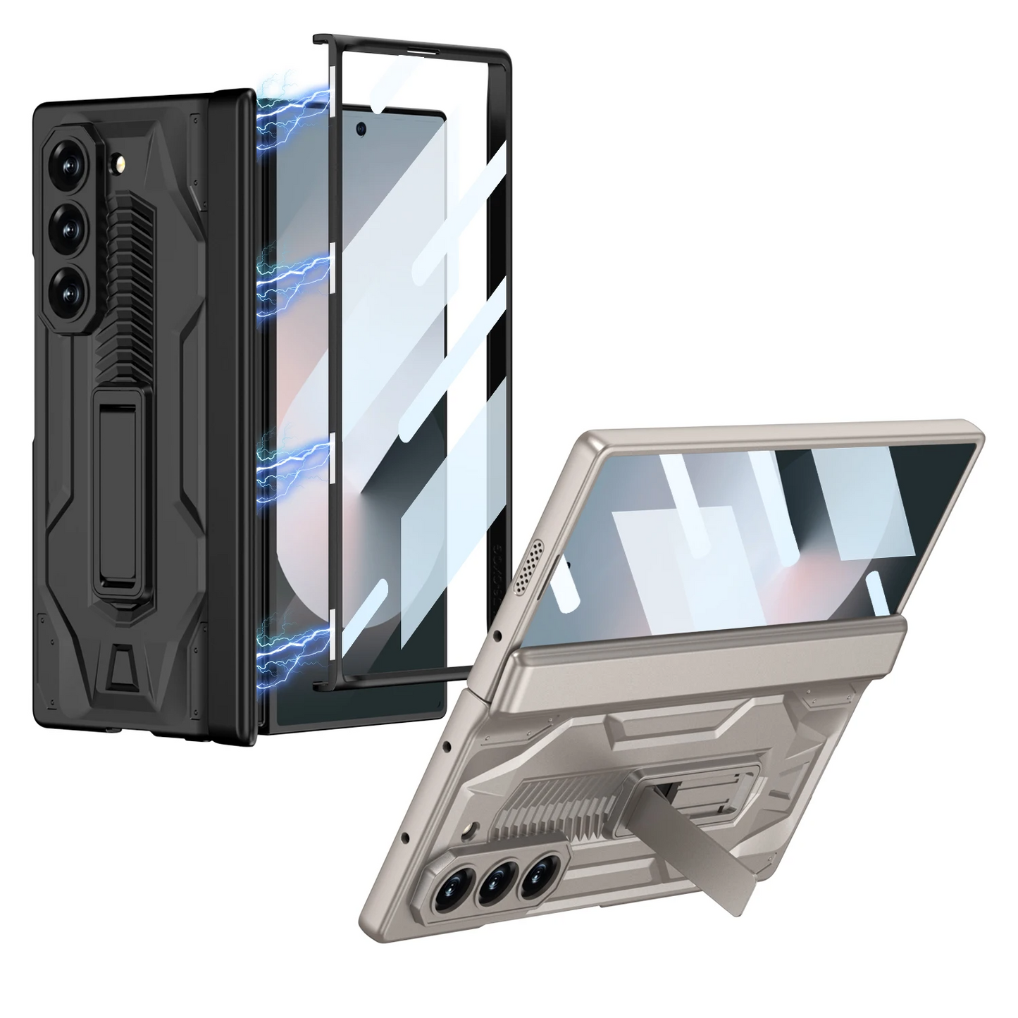 Galaxy Z Fold6 -Magnetic Hinge Armor Stand Case