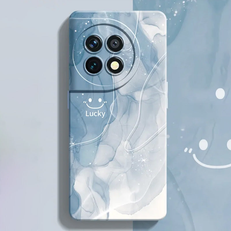 Elegant Marble Waves Silicone Case - OnePlus