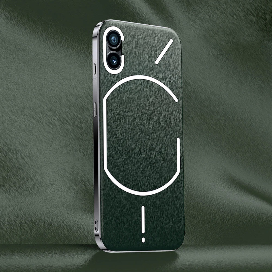 Chrome Edge Luxe Leather Case - Nothing