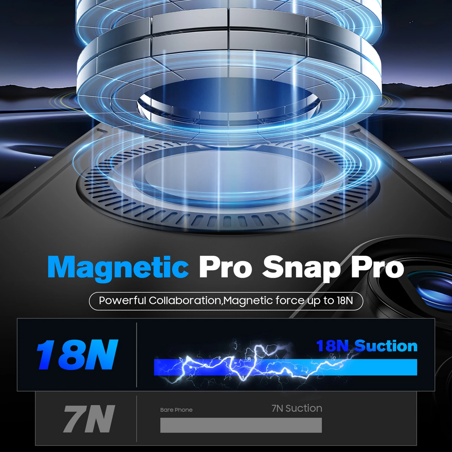 Armored Anti-Fall Rotating Ring Camera Protection Case - Samsung