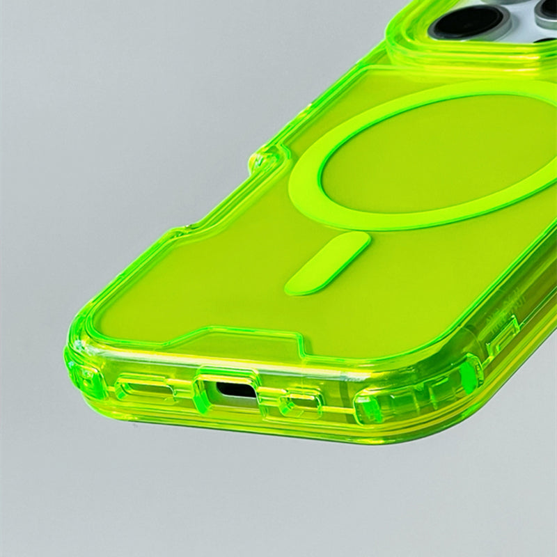 Radiant Shockproof Clear Magsafe Case - iPhone