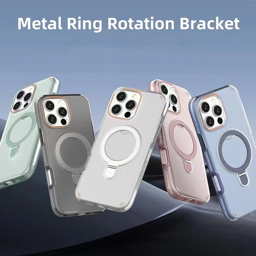 Serene Metal Ring Magsafe Case - iPhone