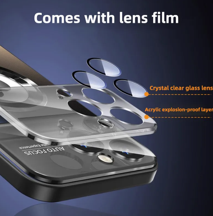 Frosted Glass Window Sheath Case - iPhone