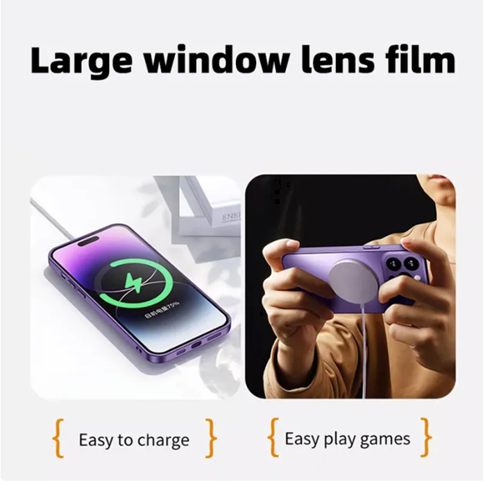 Frosted Glass Window Sheath Case - iPhone
