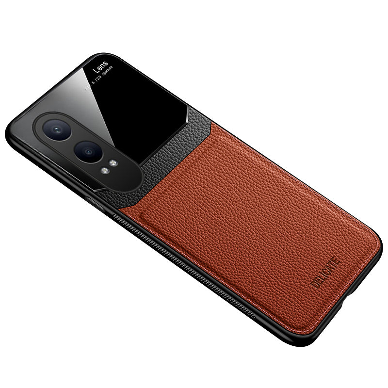 OnePlus Nord CE 4 Lite Mirror Window Leather Case
