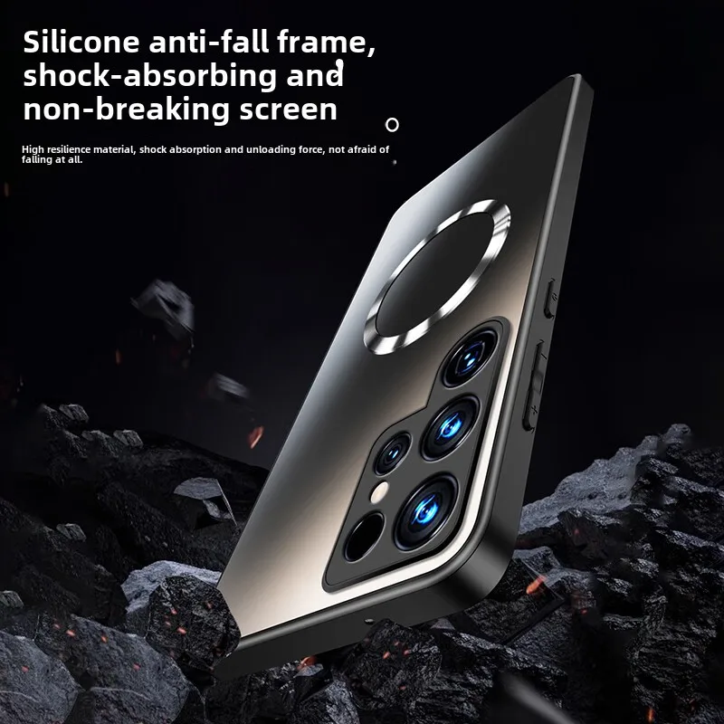 Slim Matte Magnetic Phone Case - Samsung