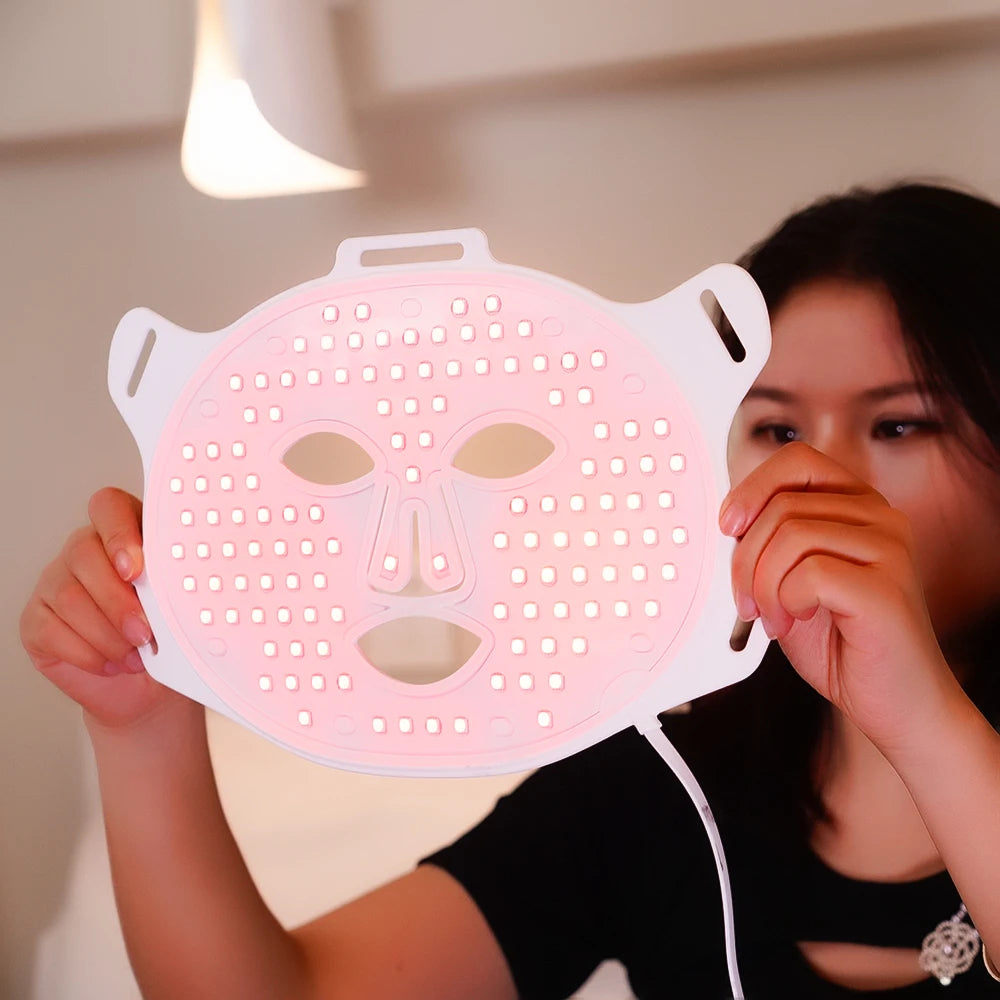 LED Light Therapy Mask for Radiant Skin