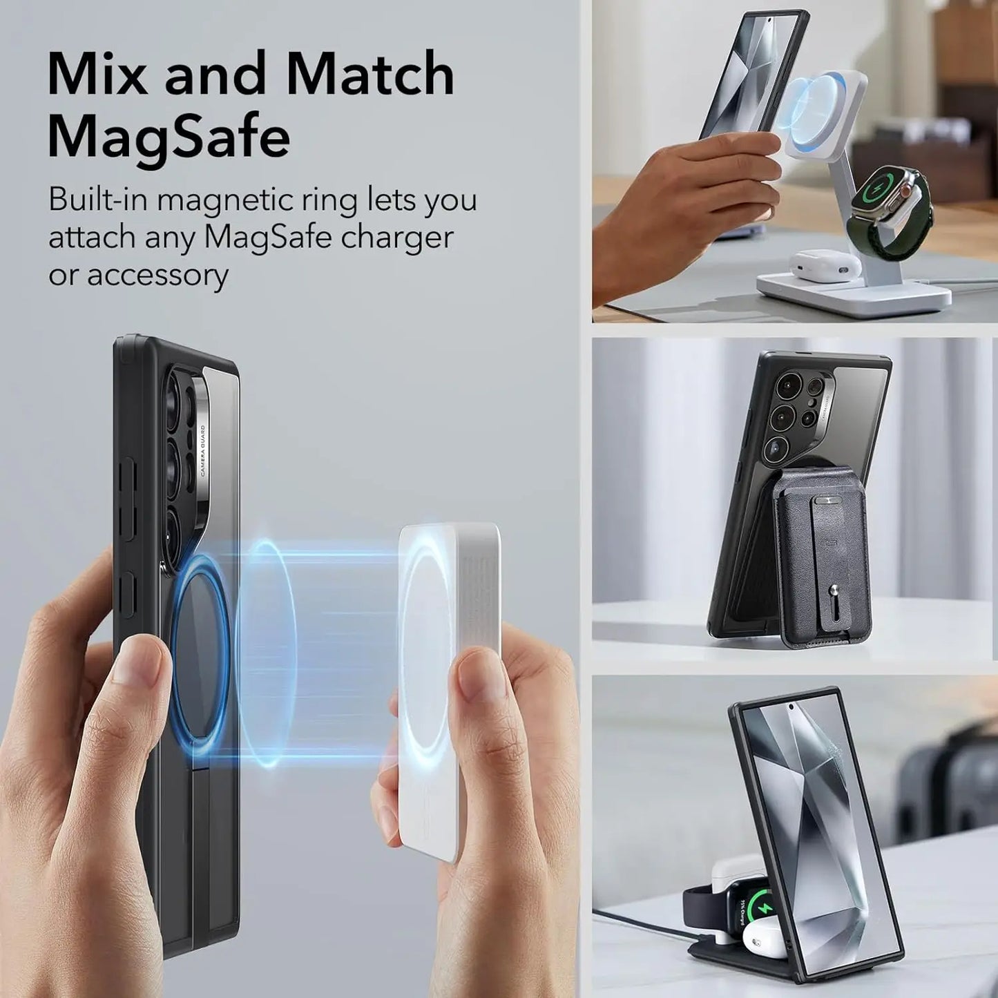 Galaxy S24 Ultra Military-Grade Kickstand Case