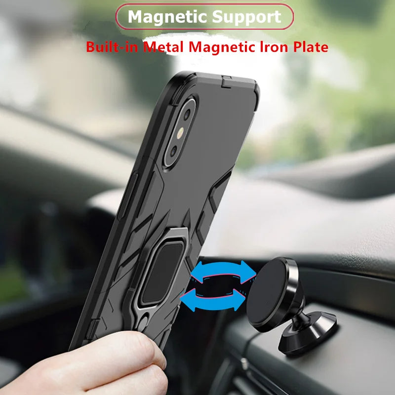 Shock Lock Magnetic Armor Stand Case - Nothing