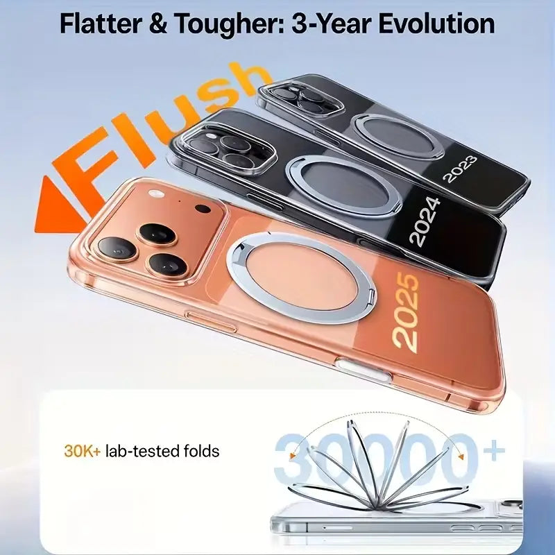 Elegant Magnetic Ring Protector Case