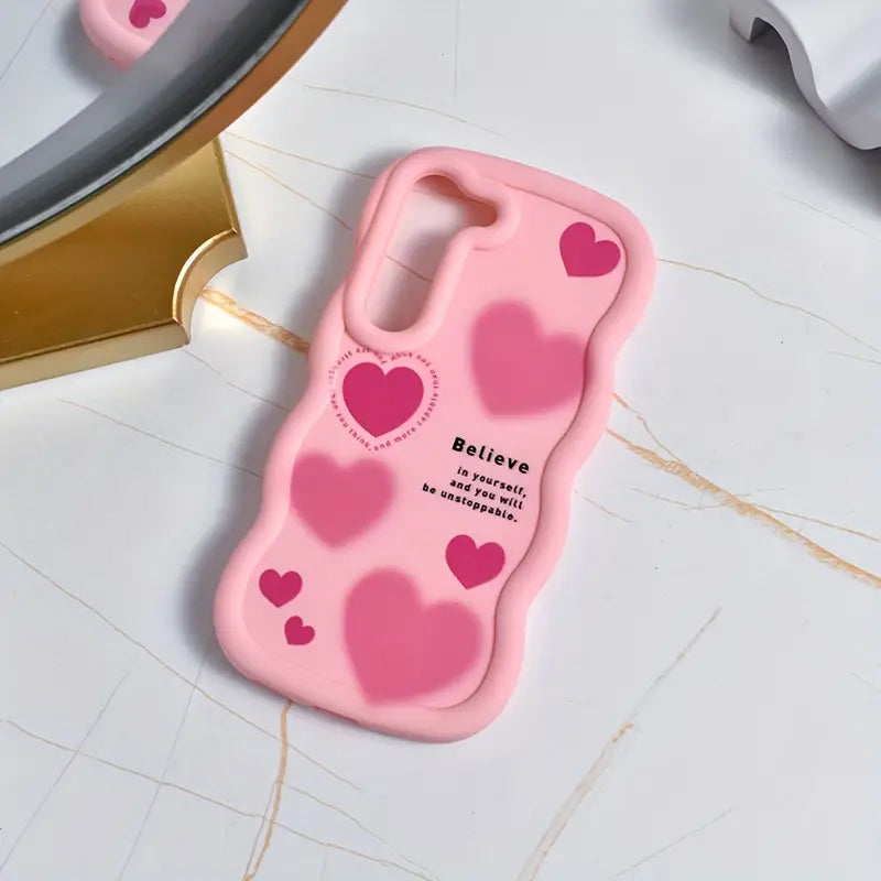 Adorable Heart Glow Case - Samsung