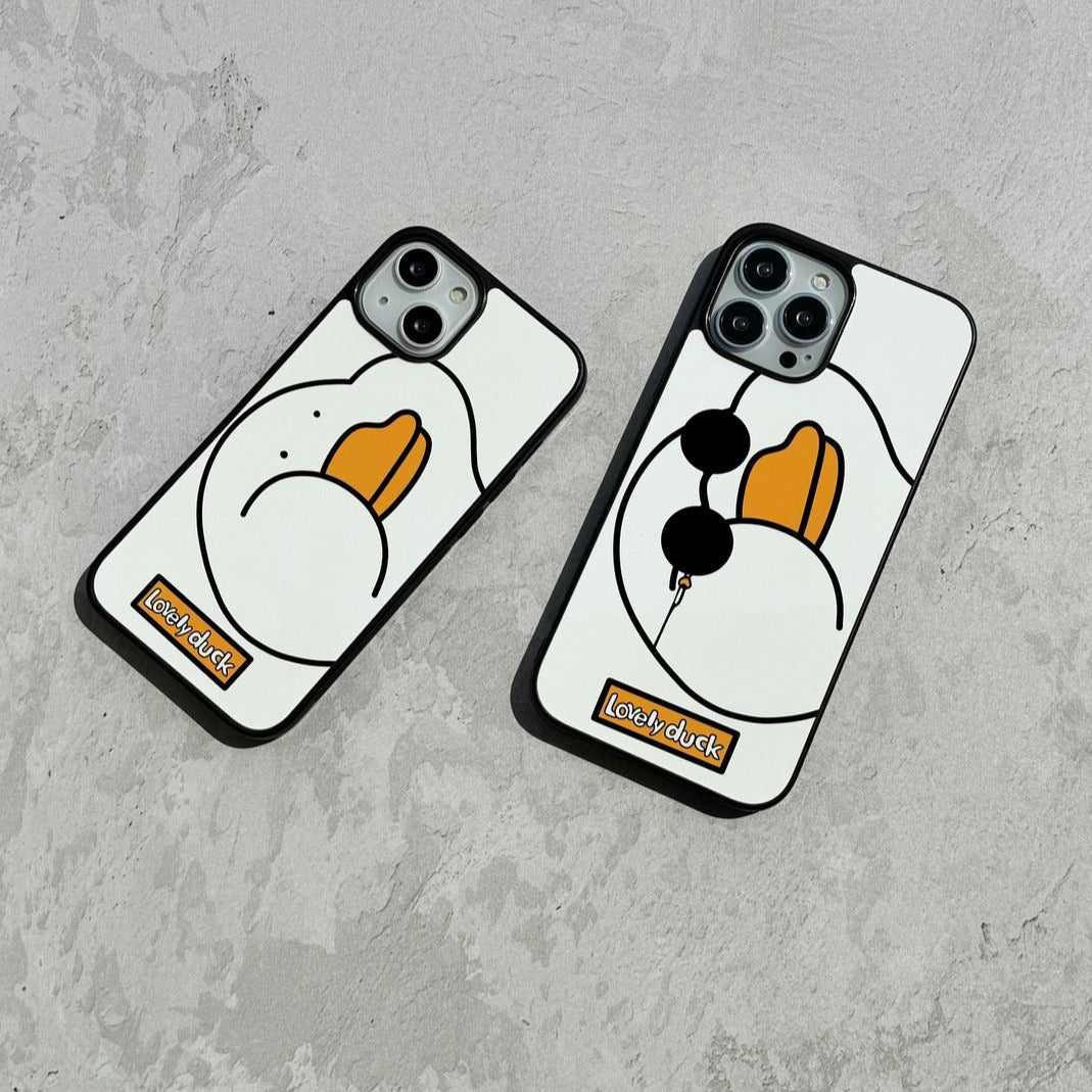 Cute Duck Love Couple Phone Case