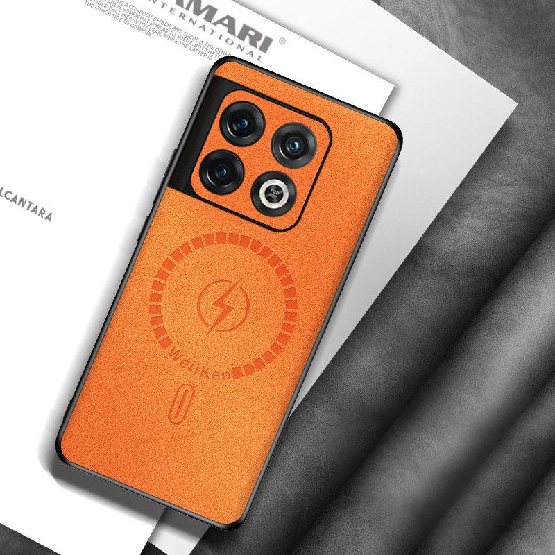 Premium MagAura Leather Case - OnePlus