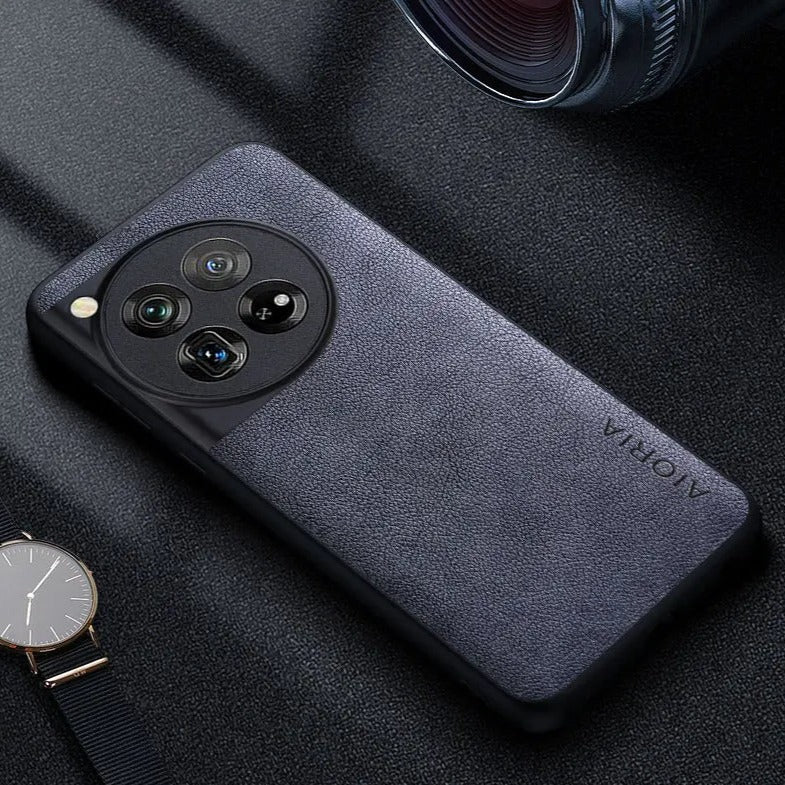 Shockproof Slim Leather Back Case - OnePlus