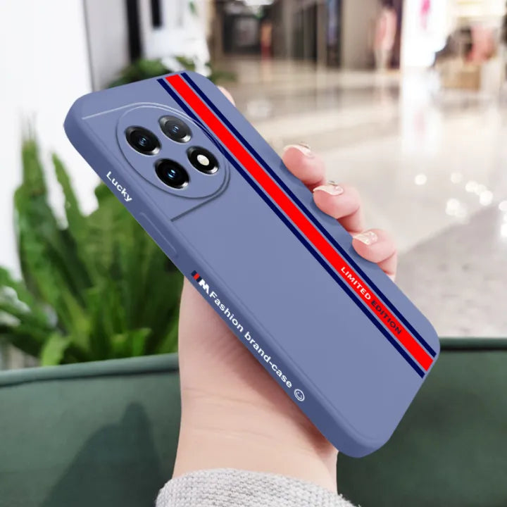 Crimson Stripes Flex Case - OnePlus