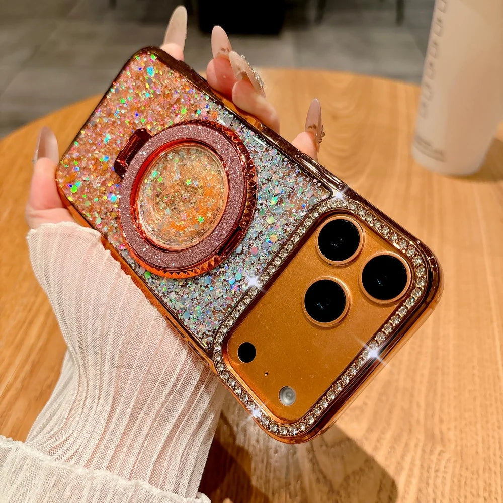 Luxury Glitter Grip Case