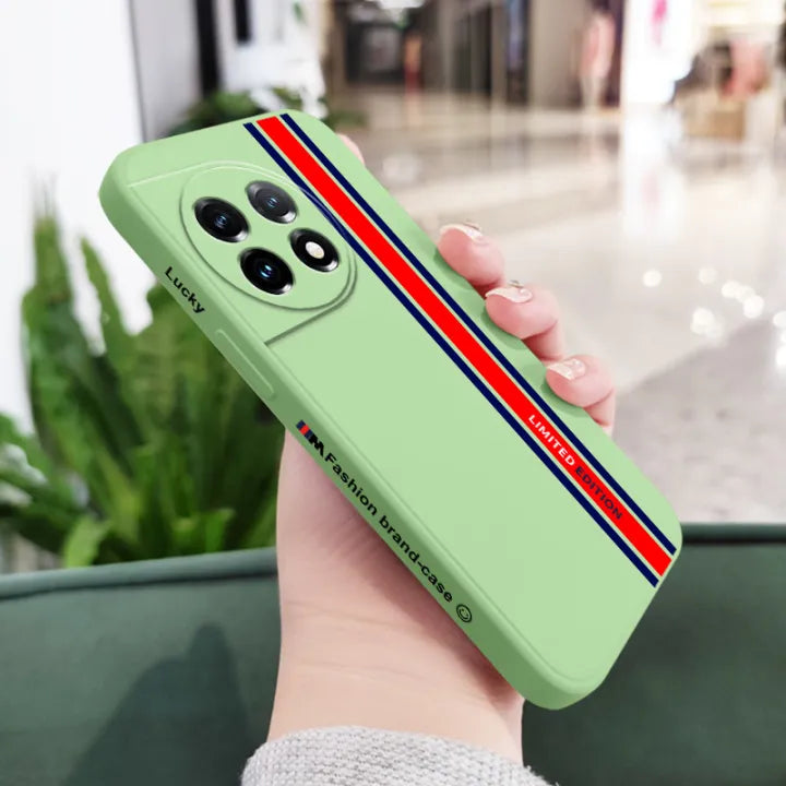 Crimson Stripes Flex Case - OnePlus