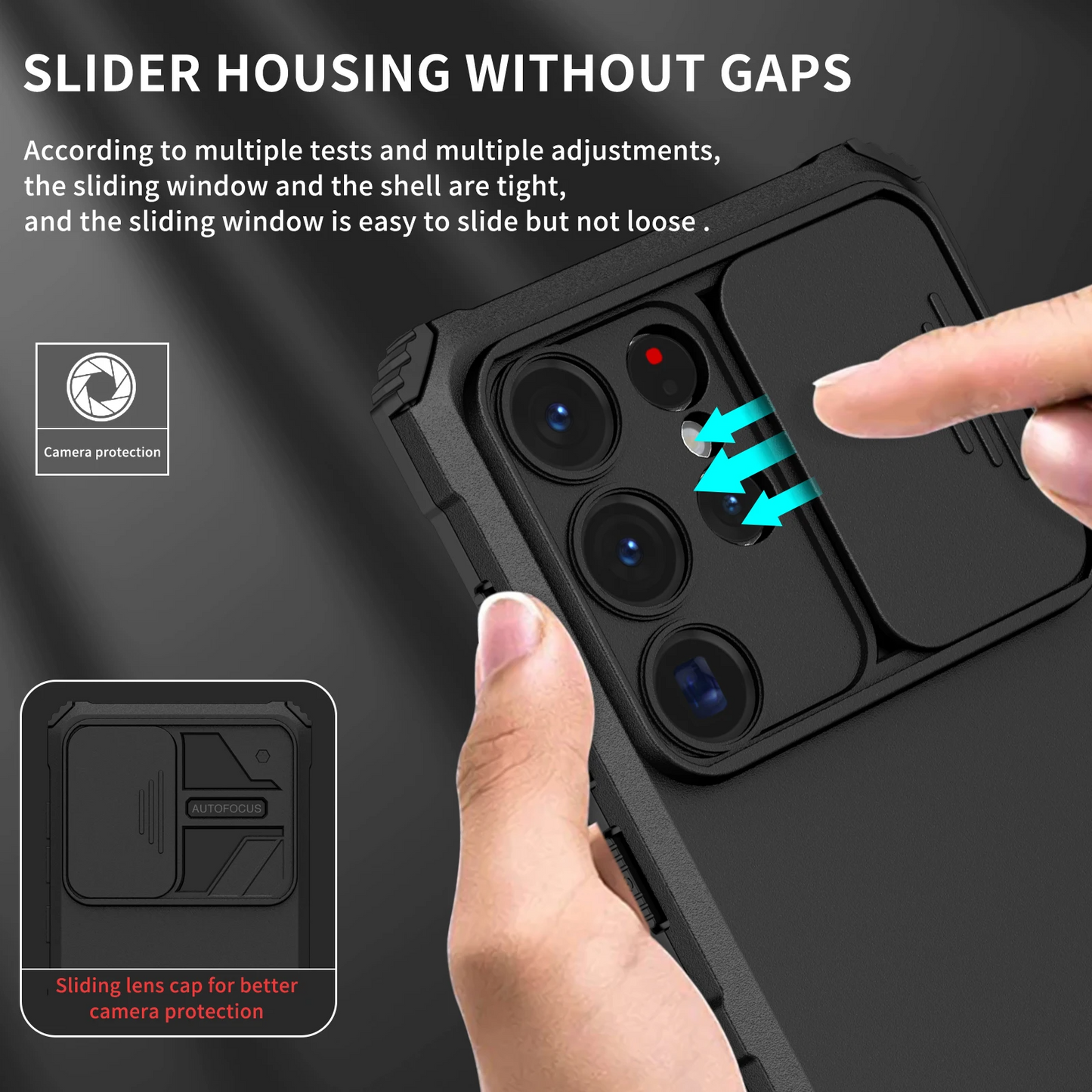 Armor Pro Lens Defense Case - Samsung