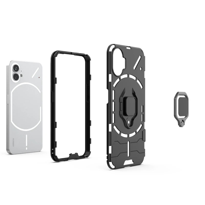 Shock Lock Magnetic Armor Stand Case - Nothing