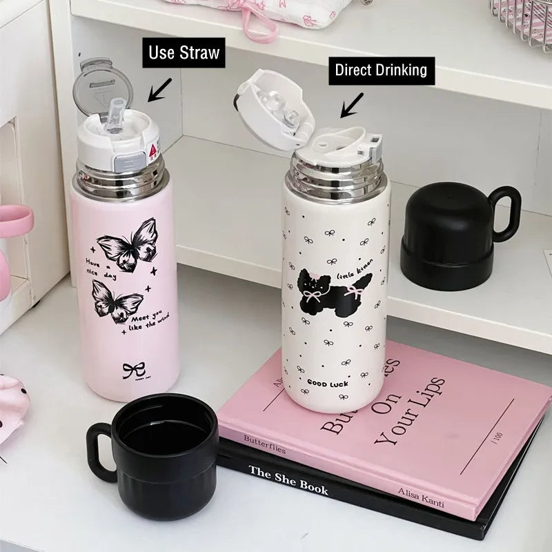 Adorable Animal Themed Insulated Thermos Bottles