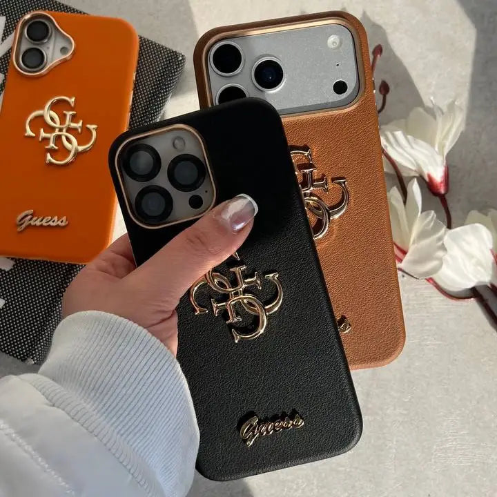 Heritage Crest Emblem Leather Case
