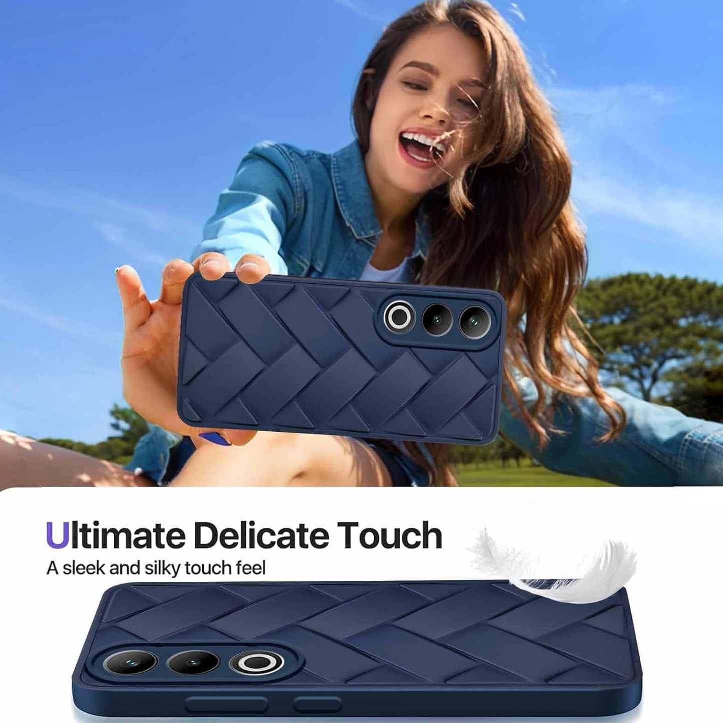 OnePlus Nord CE 4 Wave Texture Soft Touch Case