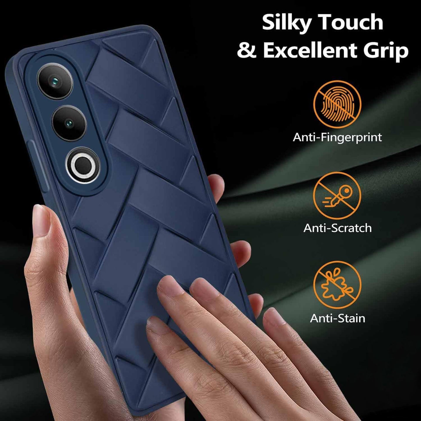 OnePlus Nord CE 4 Wave Texture Soft Touch Case