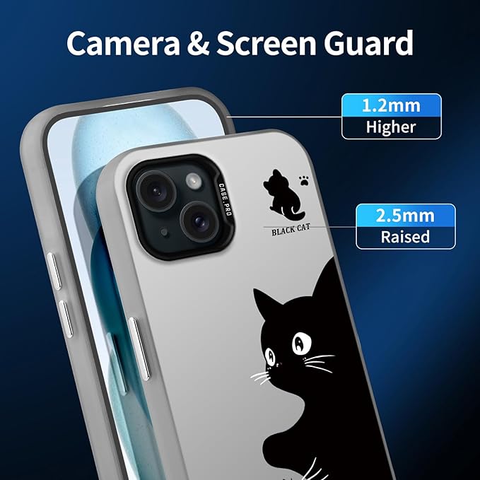 Ingenious Artful Cat Cartoon Case - iPhone