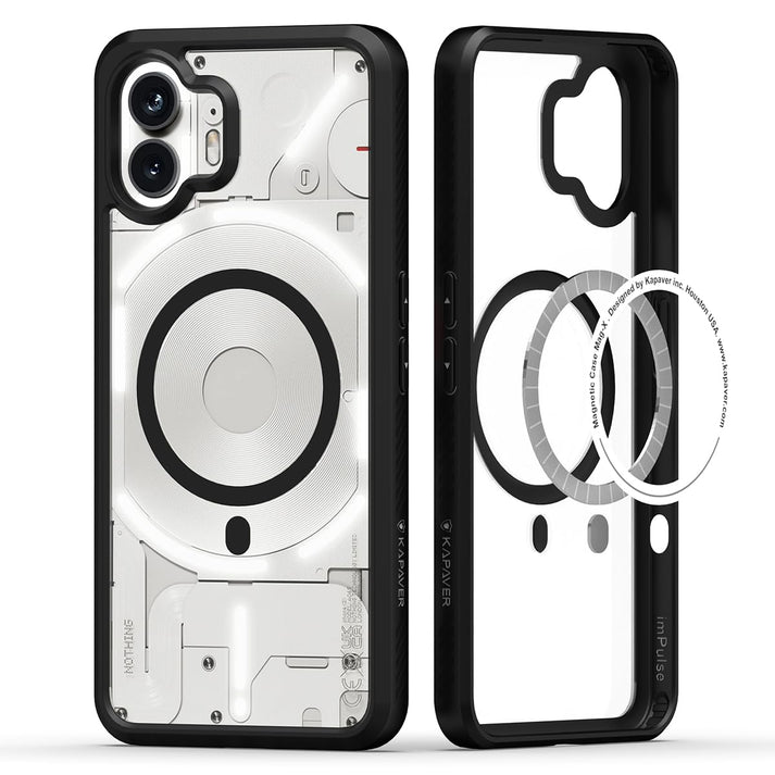 Contemporary Fortified Clear Magsafe Case - Nothing